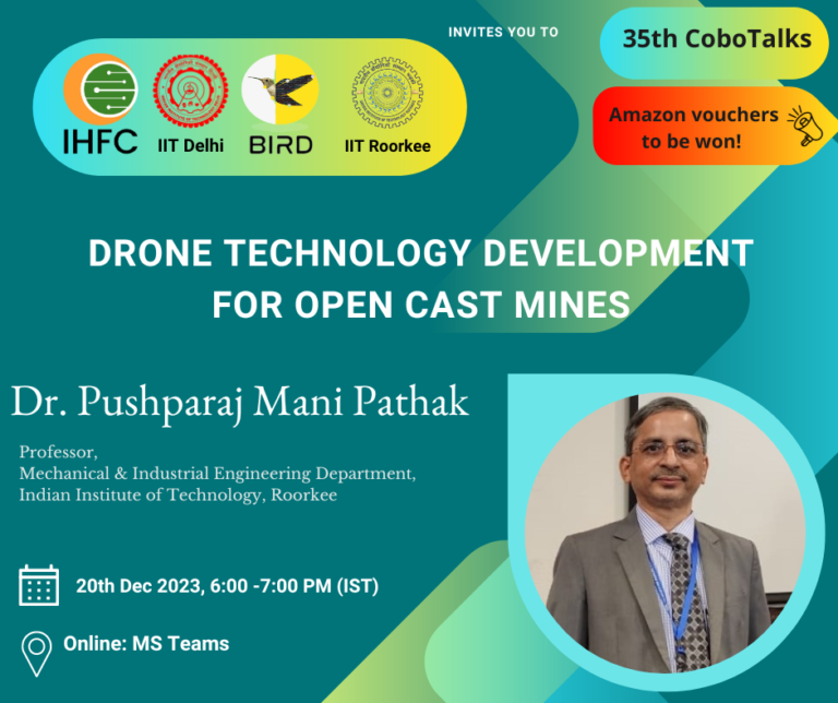 #IHFC #TechnologyInnovationHub #InnovationHub #CoboTalks #DroneTechnology #drone #OpenCastMines #mines #DroneTechnologyDevelopment #tech